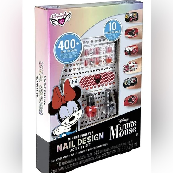 MINNIE MOUSE NAIL DESIGN SET - Picture 2 of 5